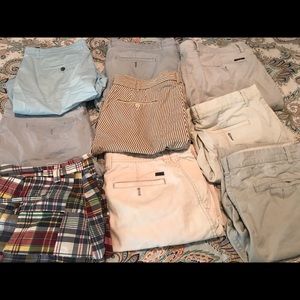 Barely used shorts-nine pair waist 38